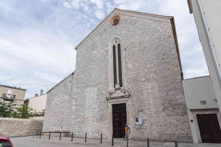 Croacia - Zadar 40 - iglesia de San Francisco